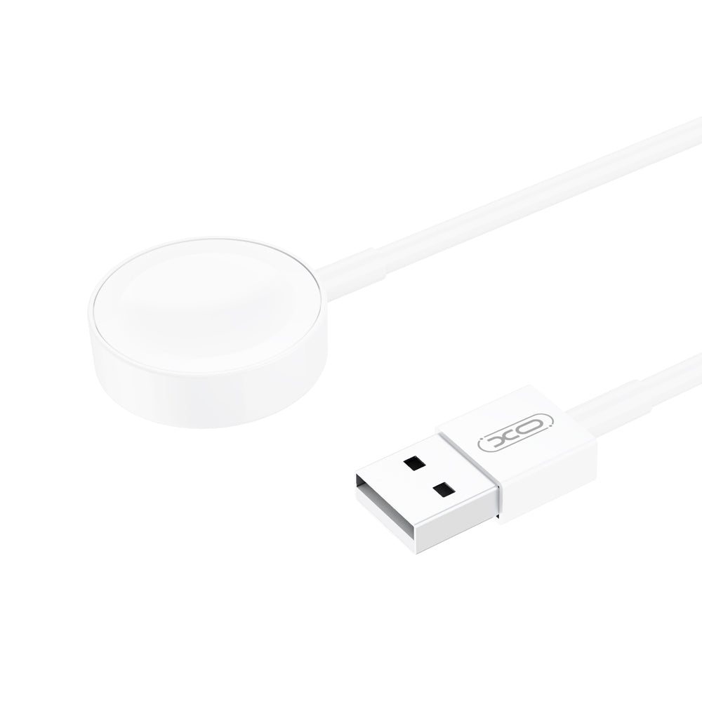 Chargeur sans fil XO Design CX012 pour Apple Watch Series, USB-A, Blanc