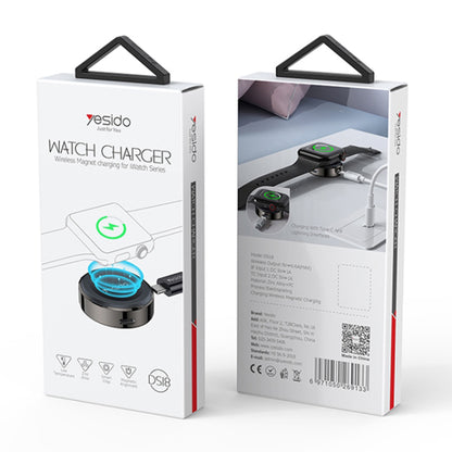 Chargeur sans fil Yesido DS18 pour Apple Watch Series, Noir