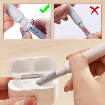 Instrument de nettoyage Tech-Protect CS02, 3 en 1, Blanc
