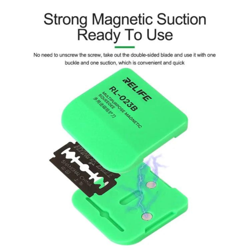 Relife RL-023B Adhesive Removal Tool, Green