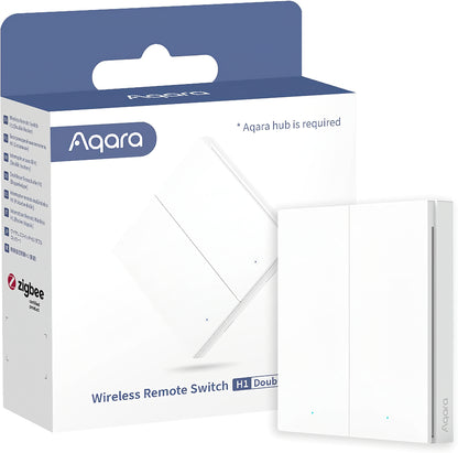 Interrupteur AQARA H1 (double bascule), Wi-Fi