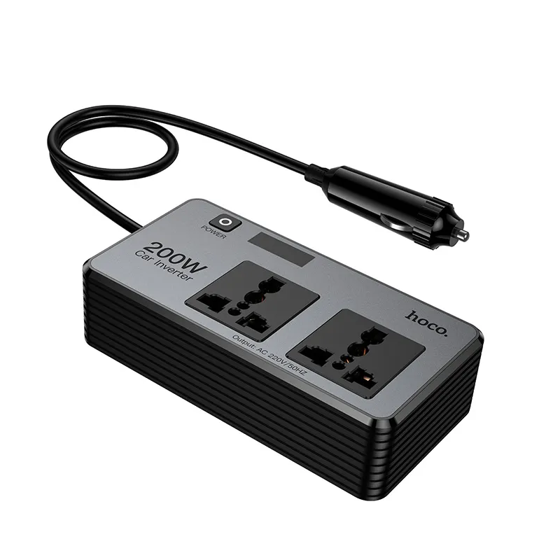Inverseur électrique automobile HOCO Z66, 200W