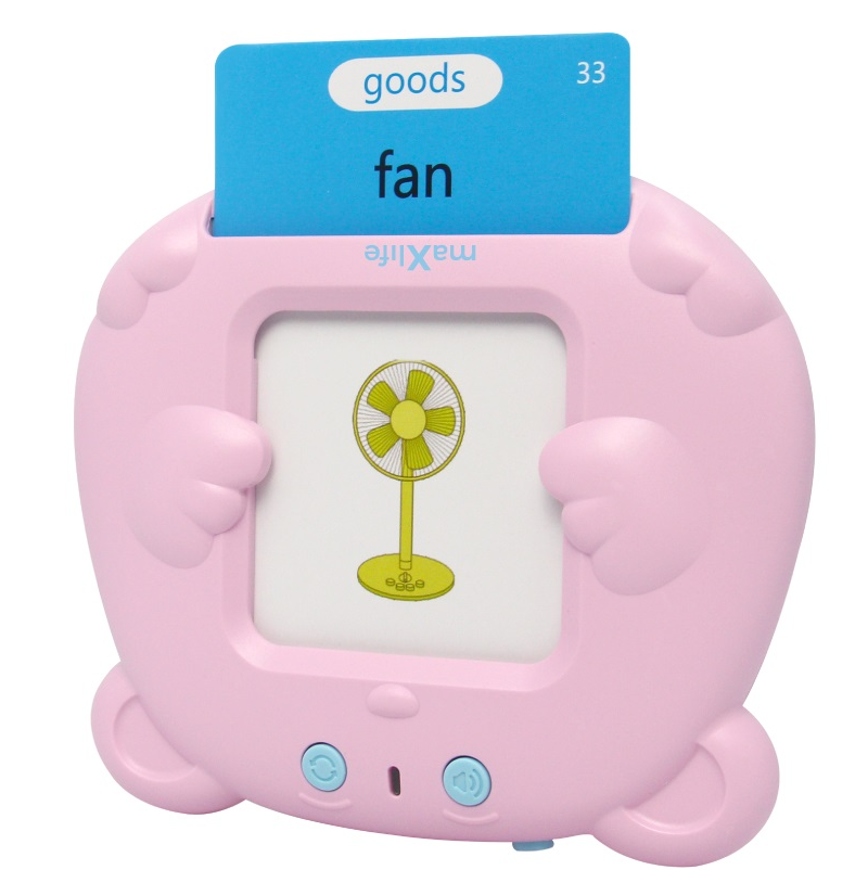 Jouet éducatif MaXlife MXLD-100 pour apprendre les mots en anglais, Rose