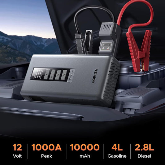 Démarreur de voiture UGREEN ES703 (35978), 4 en 1