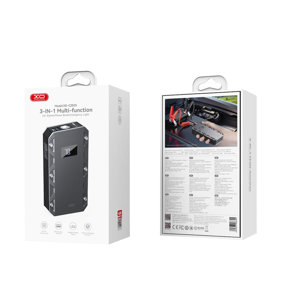 Démarreur d'urgence Auto XO Design CZ025