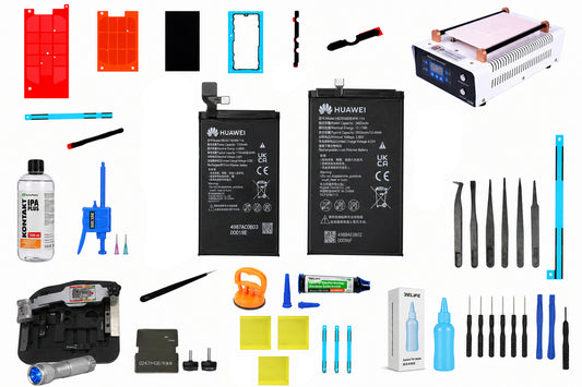 Kit Batterie HB2856B3EWW-11A + HB245179EWW-11A pour Huawei Mate X7 Service Pack et Outils de Service Dédiés