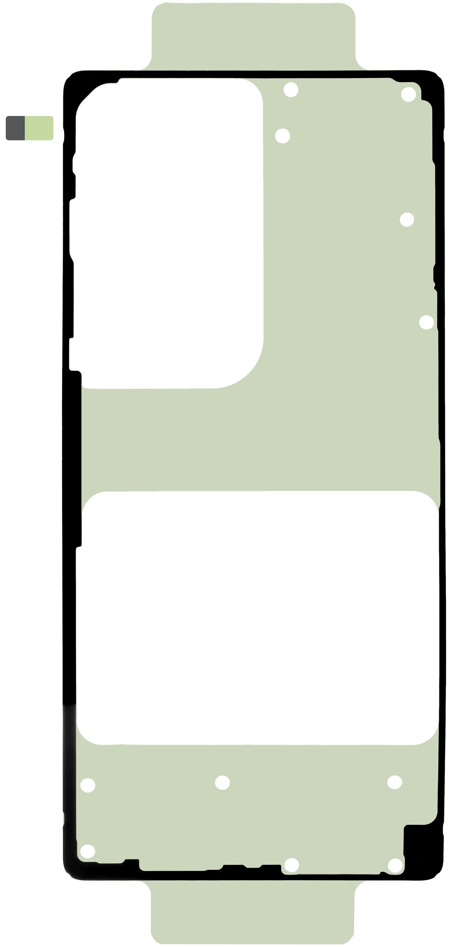 Kit Adhésif Couvercle Batterie Samsung Galaxy S25 Ultra S938, Service Pack GH82-36520A