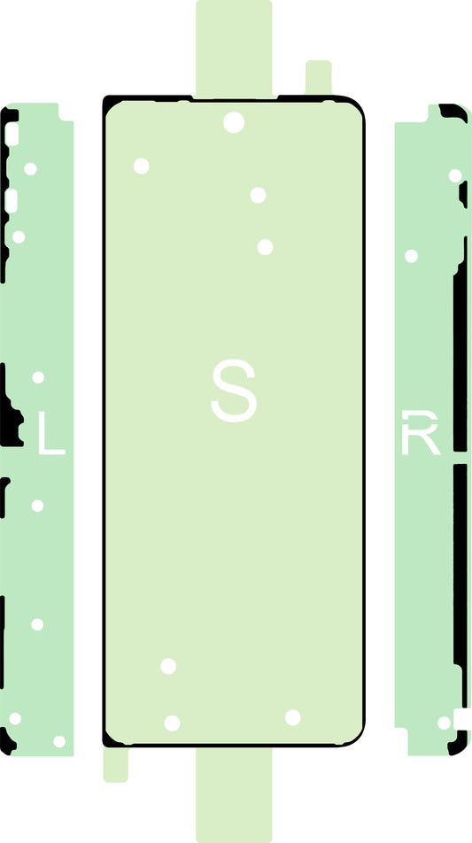 Kit Adhésif Écran Samsung Galaxy Z Fold4 F936, Sub Outer, Service Pack GH82-29454A