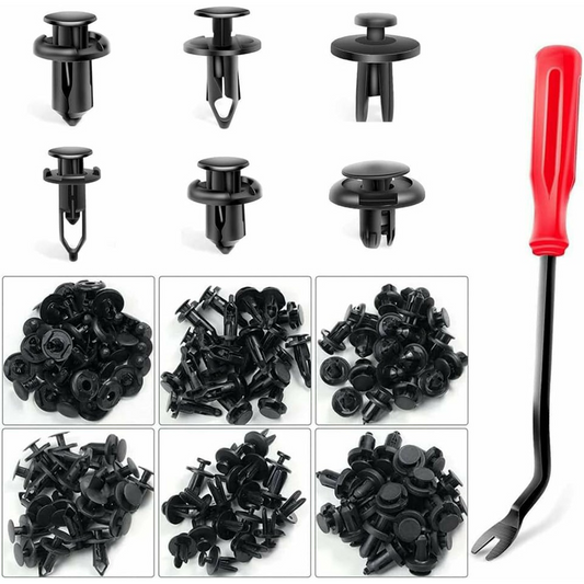 Kit Clips / Clips Auto OEM, 200 en 1