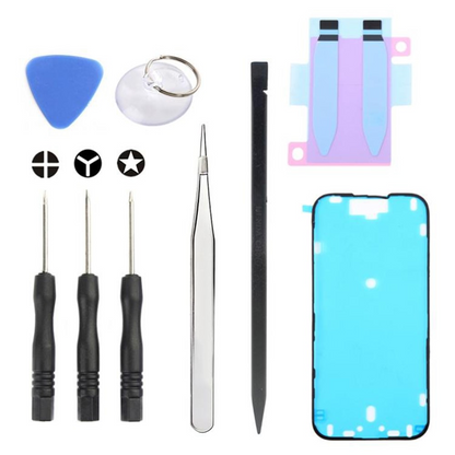 Kit de réparation Jiafa JF-8162 pour remplacement de batterie Apple iPhone 16, 9 en 1