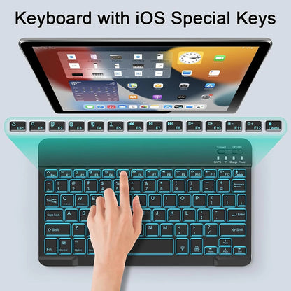 Kit Clavier Souris Sans Fil Techsuit AirCombo WKM1, BT / Wi-Fi, Noir