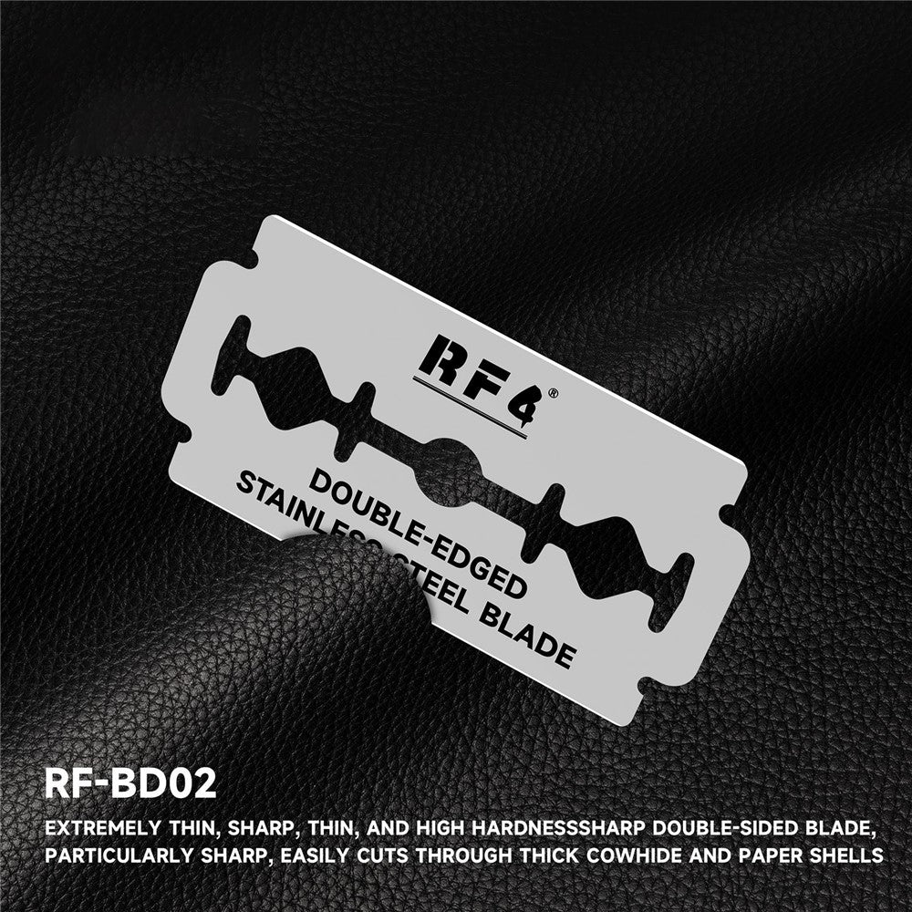 Lame de rechange RF4 RF-BD02 pour outil de retrait d'adhésif UV / OCA, lot de 100 pièces