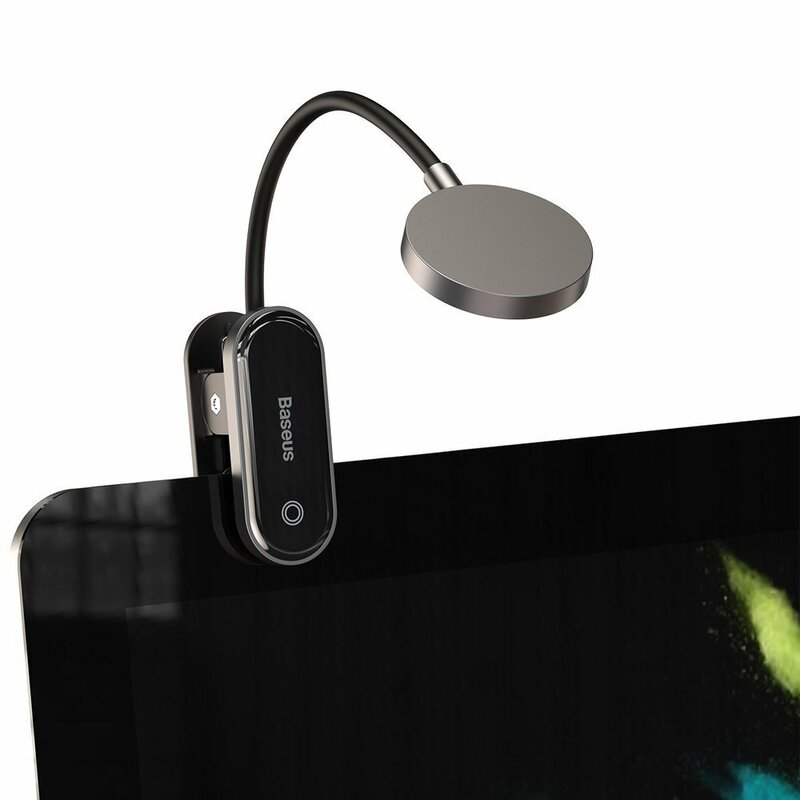 Baseus Comfort Reading Mini Clip Led Lamp, Grey DGRAD-0G 