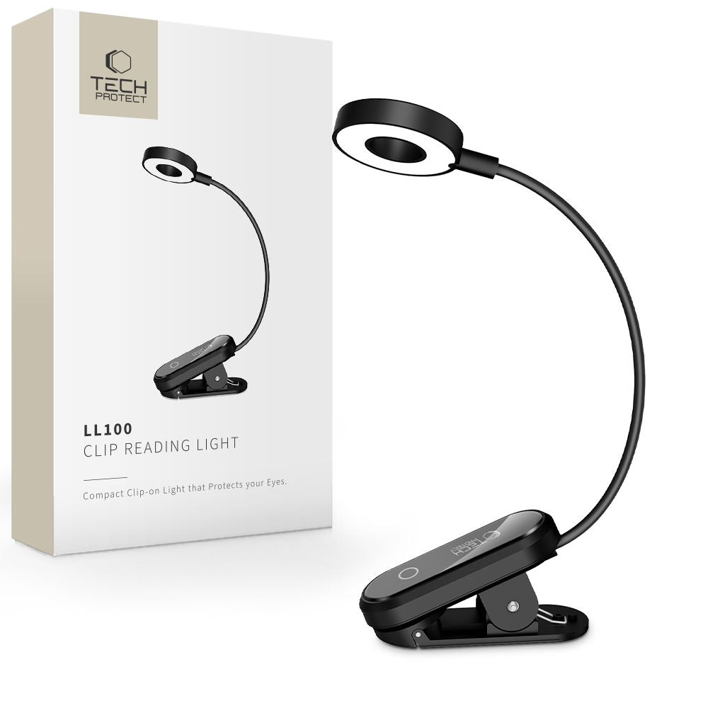 Lampe LED Portable Tech-Protect LL100, Noire