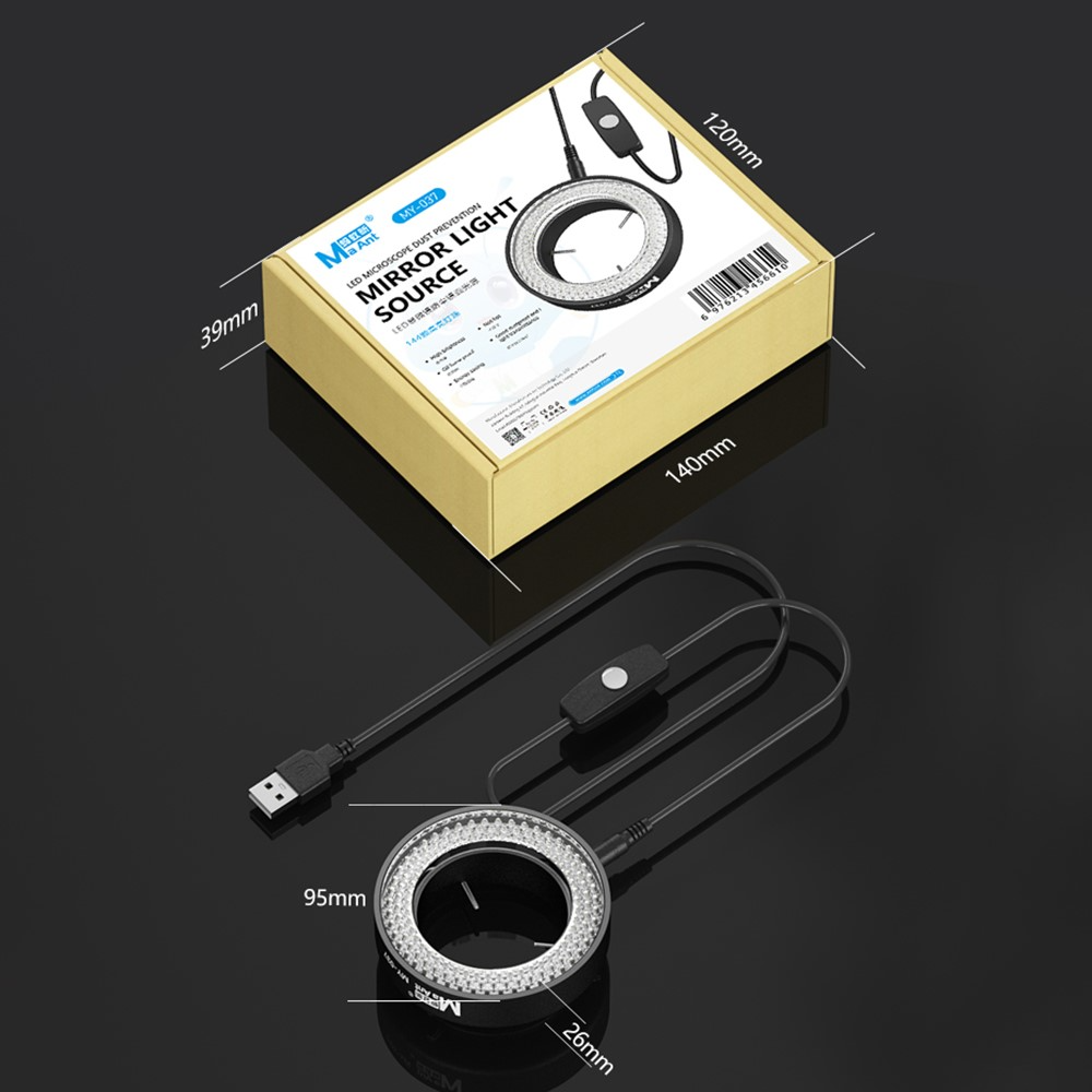 Lampe MaAnt MY-037 pour Microscope, Noire