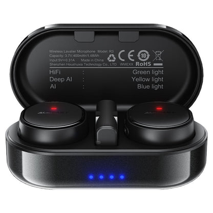Lavallière Acefast R3, USB-C, Set 2 pièces, Noire