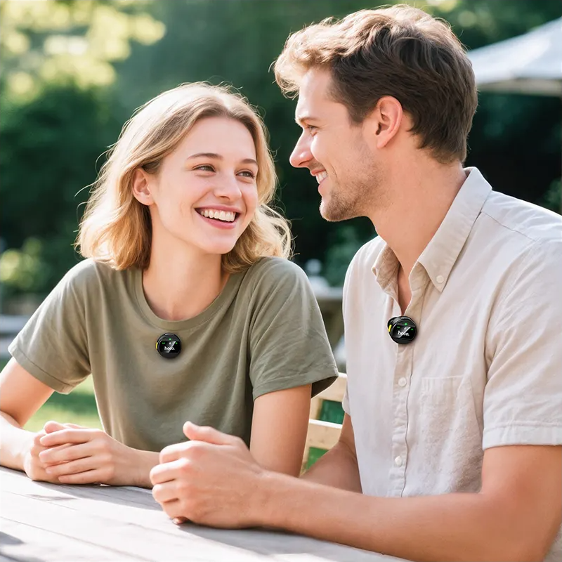 Lavalier HOCO L22, USB-C / Lightning, Set 2 pièces, Noir