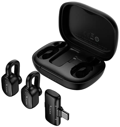 Micro-cravate HOCO L27, USB-C, Lot de 2 pièces, Noir