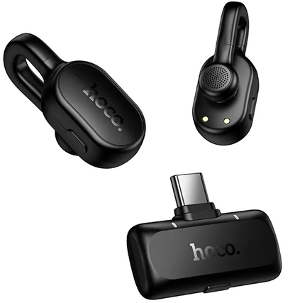 Micro-cravate HOCO L27, USB-C, Lot de 2 pièces, Noir