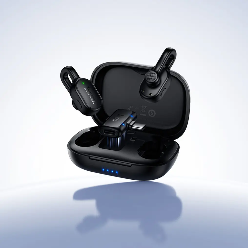 Micro-cravate HOCO L27, USB-C, Lot de 2 pièces, Noir