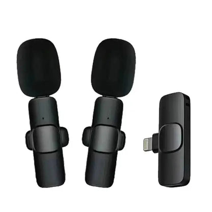Micro-casque Techsuit LW1, Lightning, Lot de 2 pièces, Noir