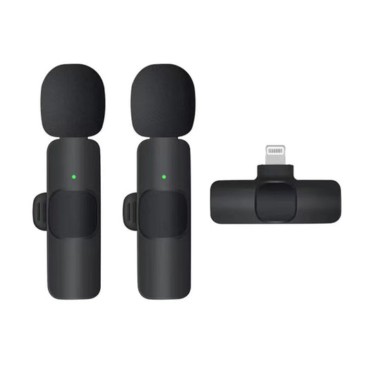 Micro-casque Techsuit LW1, Lightning, Lot de 2 pièces, Noir