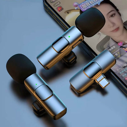 Lavalier Techsuit LW2, USB-C, Lot de 2 pièces, Noir