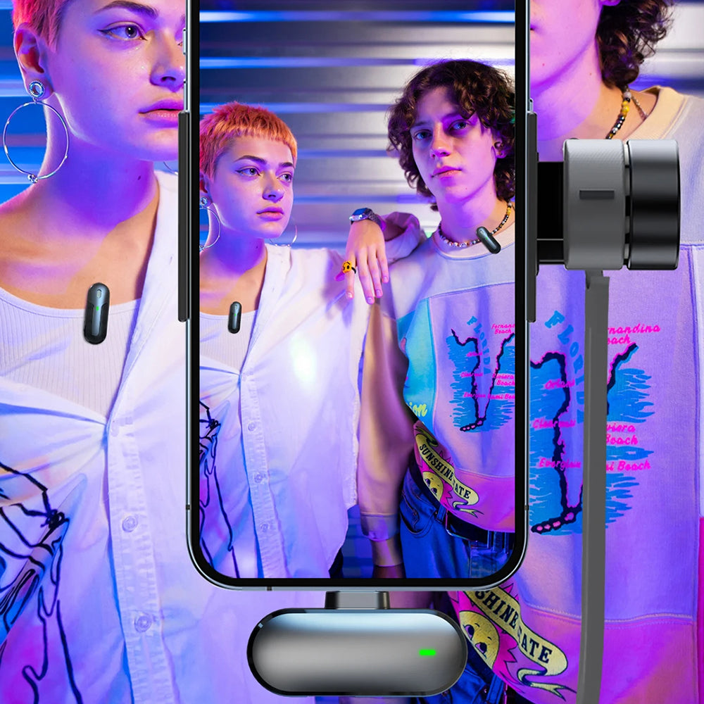 Lavalier Yesido KR17, USB-C, Set 2 pièces, Noir