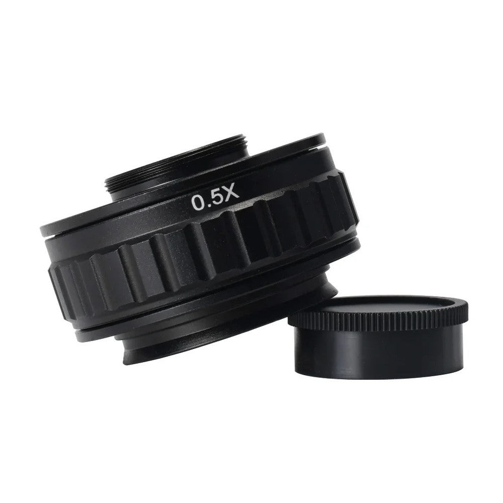 Lentille de microscope RF4 pour modèle stéréo trinoculaire Hayear / AmScope, 0,5x