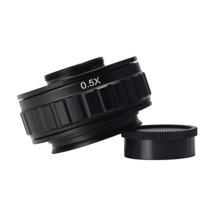 Lentille de microscope RF4 pour modèle stéréo trinoculaire Hayear / AmScope, 0,5x