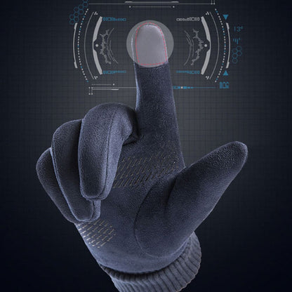 Unisex Techsuit ST0009 Touchscreen Winter Gloves, One Size, Blue