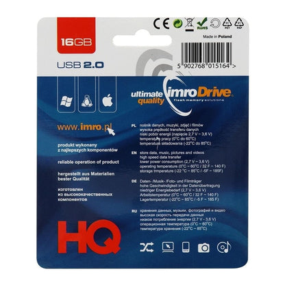 Mémoire Externe USB-A Imro, 16Gb