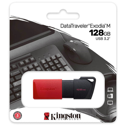 Mémoire externe USB-A 3.2 Kingston DT Exodia M, 128 Go DTXM/128 Go