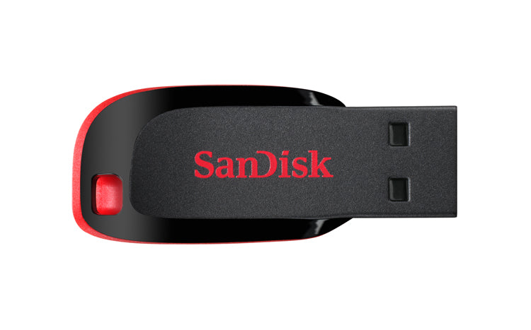 Mémoire externe SanDisk Cruzer Blade USB-A, 16 Go SDCZ50-016G-B35