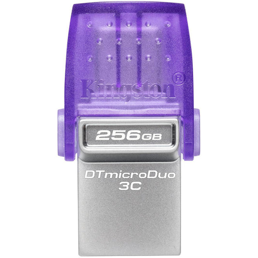 Mémoire externe USB-A - USB-C Kingston microDuo 3C, 256 Go DTDUO3CG3/256 Go 