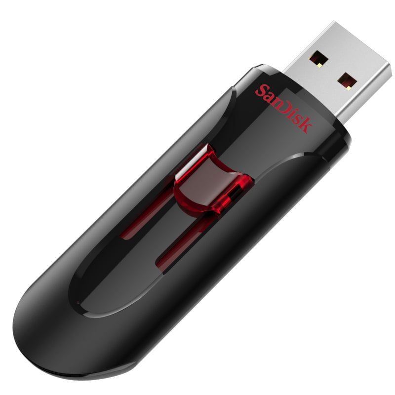 Mémoire Externe USB-A 3.0 SanDisk Cruzer Glide, 256Gb SDCZ600-256G-G35