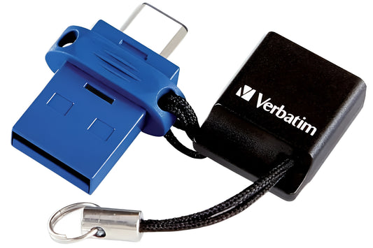 Mémoire Externe USB-A 3.0 / USB-C Verbatim StoreNGo, 32Go 49966
