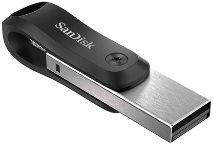 Mémoire Externe USB-A 3.0 / Lightning SanDisk iXpand Go, 128Gb SDIX60N-128G-GN6NE