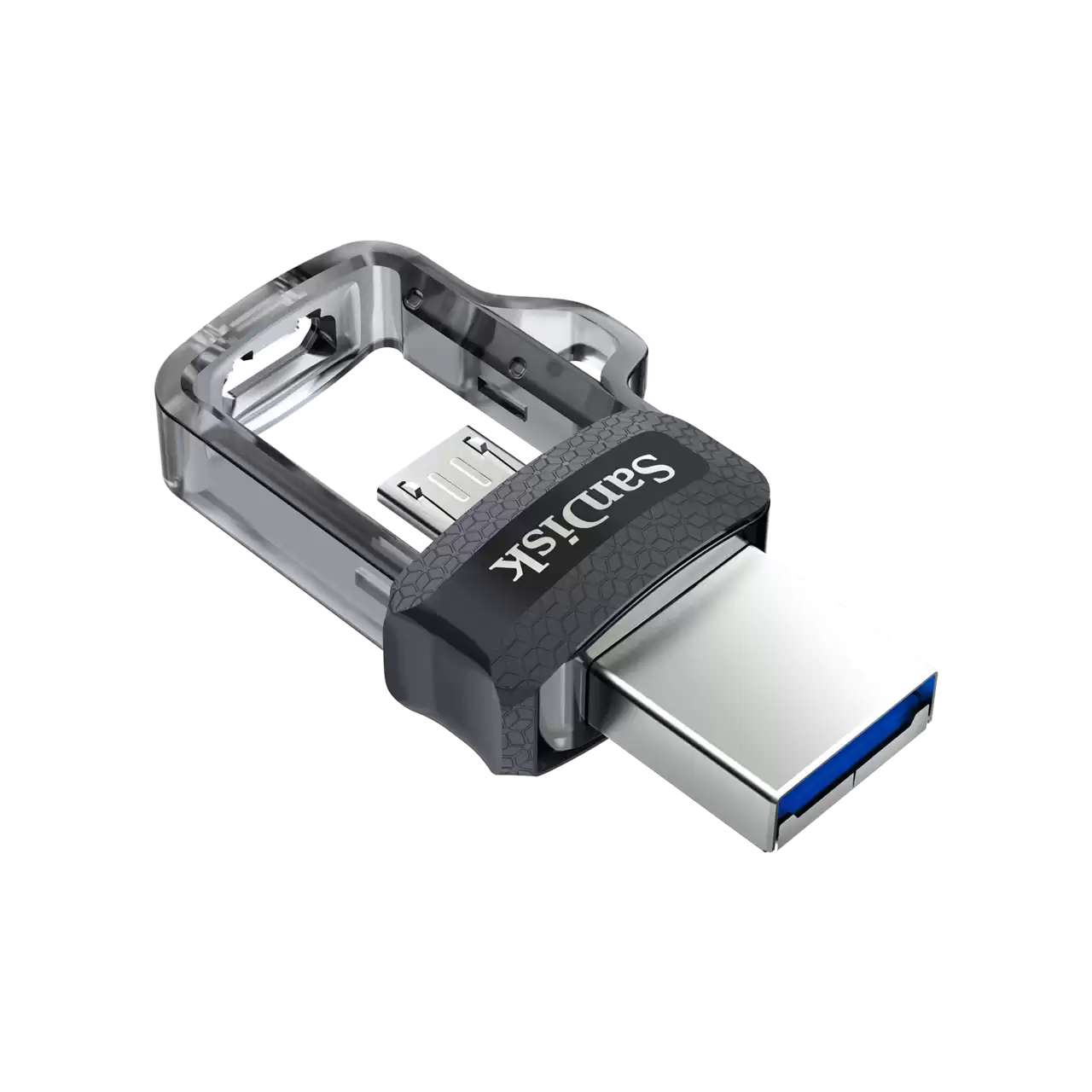 Mémoire Externe USB-A 3.0 / microUSB SanDisk Ultra Dual Drive, 128Gb SDDD3-128G-G46