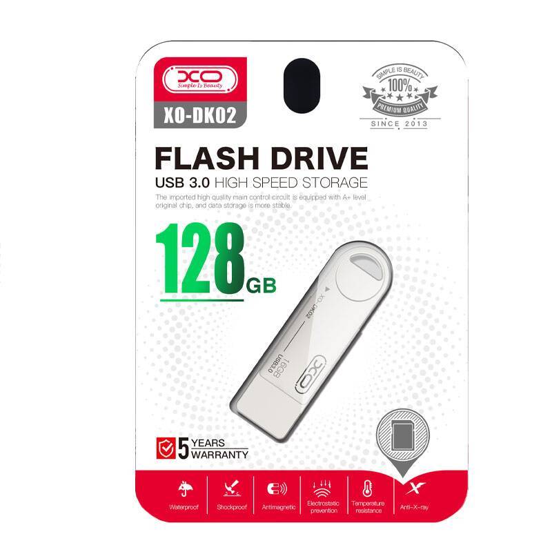 Mémoire Externe USB-A 3.0 XO Design DK02, 128Gb