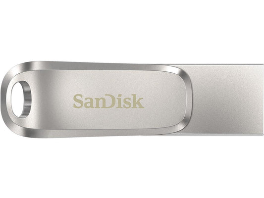 Mémoire externe USB-A 3.1 / USB-C SanDisk Ultra Luxe Dual Drive, 64 Go SDDDC4-064G-G46 