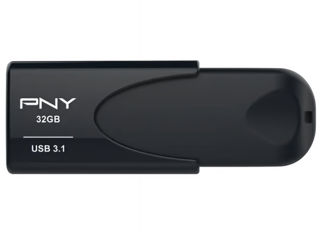 External USB-A 3.1 Memory PNY Attache 4, 32Gb FD32GATT431KK-EF