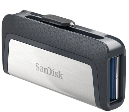 Mémoire Externe USB-A 3.1 / USB-C SanDisk Ultra Dual Drive, 64Gb SDDDC2-064G-G46