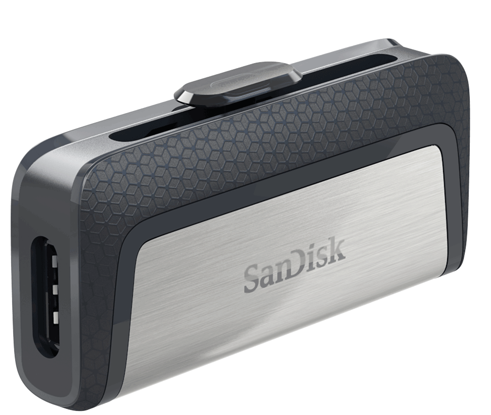 Mémoire Externe USB-A 3.1 / USB-C SanDisk Ultra Dual, 128Go SDDDC2-128G-G46