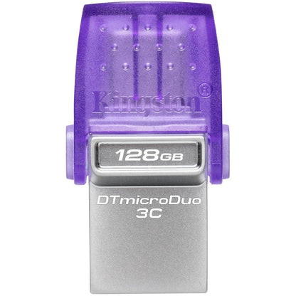 Mémoire externe USB-A 3.2 / USB-C Kingston microDuo 3C, 128 Go DTDUO3CG3/128 Go 