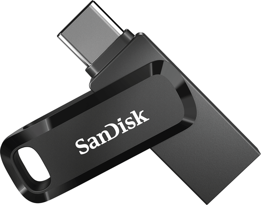 Mémoire Externe USB-A 3.2 / USB-C SanDisk Ultra Dual Go, 1TB SDDDC3-1T00-G46