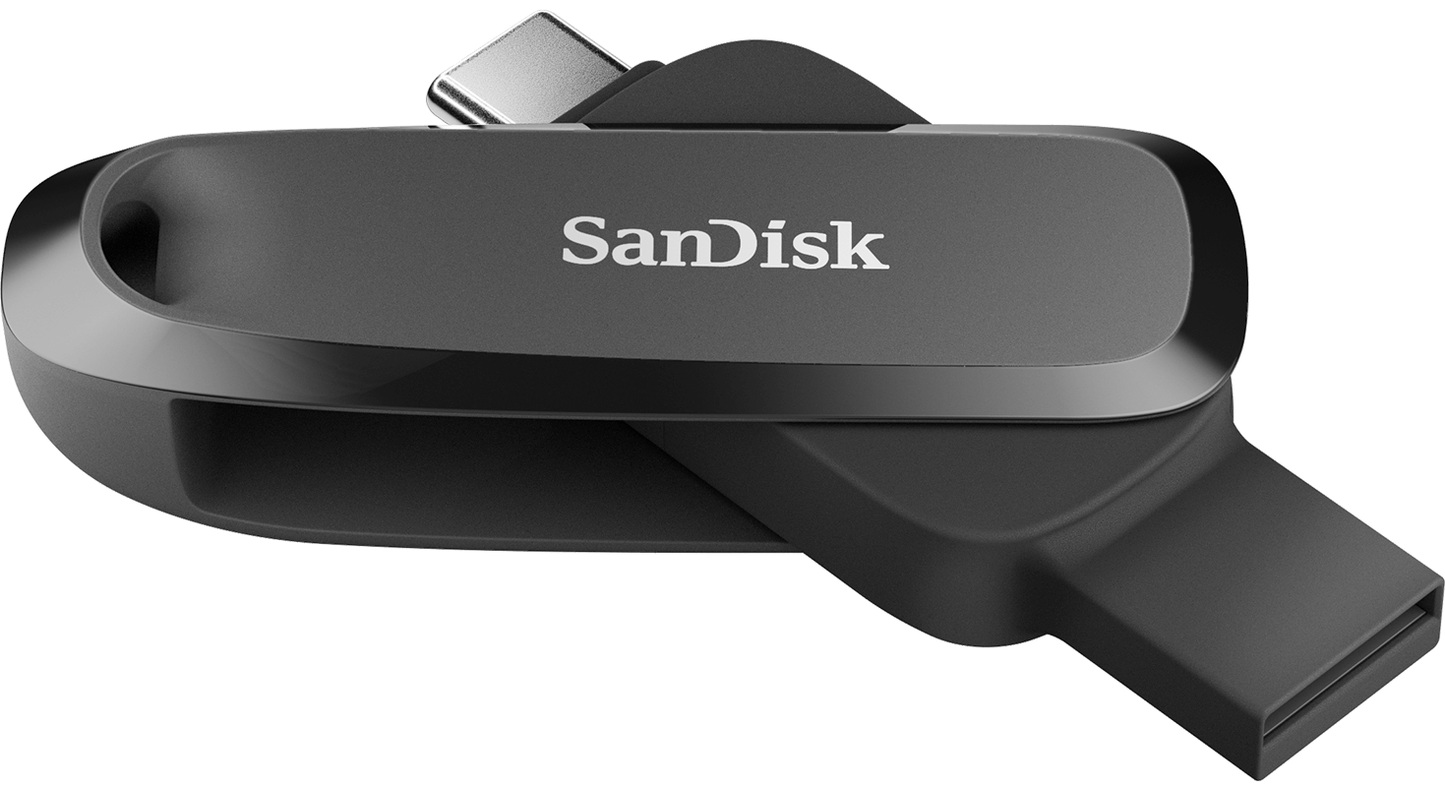 Mémoire Externe USB-A 3.2 / USB-C SanDisk Phone Drive, 32Gb SDDDC6-032G-G46