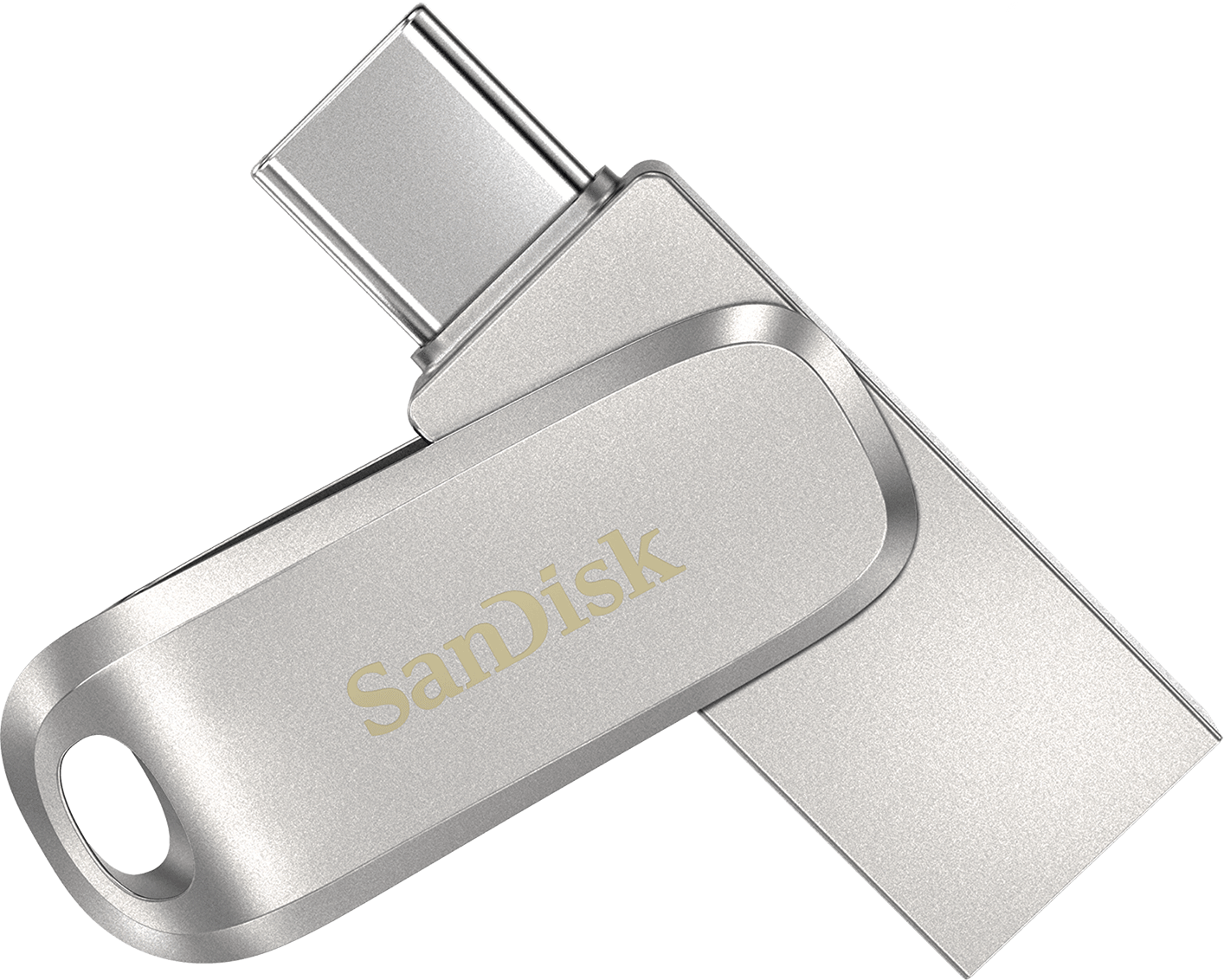 Mémoire Externe USB-A 3.2 / USB-C SanDisk Ultra Luxe Dual Drive, 256Go SDDDC4-256G-G46