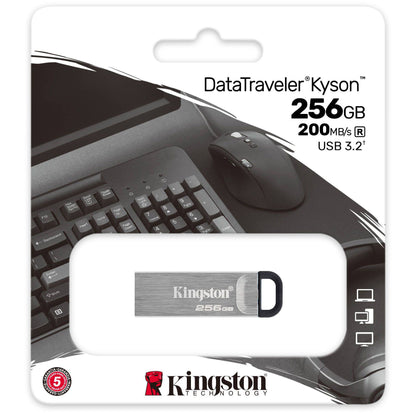 Mémoire externe Kingston DT Kyson USB-A 3.2 USB-A 3.2, 256 Go DTKN/256 Go 