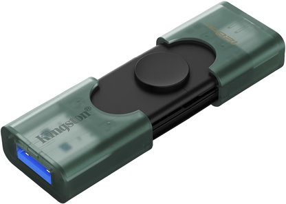 Mémoire Externe USB-A 3.2 / USB-C Kingston Duo, 128Go DTDEG2/128GB
